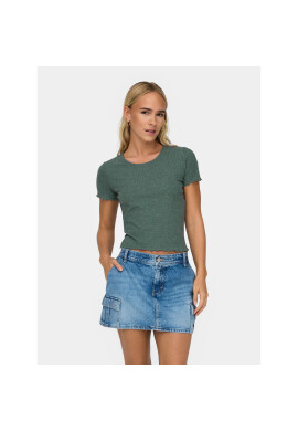 ONLY Тишърт Emma 15201206 Зелен Slim Fit - Pepit.bg