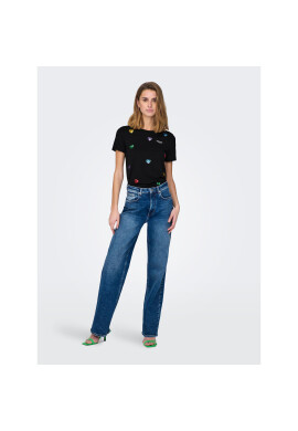 ONLY Тишърт Kita 15286647 Черен Regular Fit - Pepit.bg