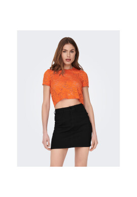 ONLY Блуза 15173872 Оранжев Regular Fit - Pepit.bg