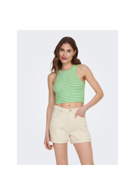 ONLY топ 15289846 Зелен Cropped Fit - Pepit.bg