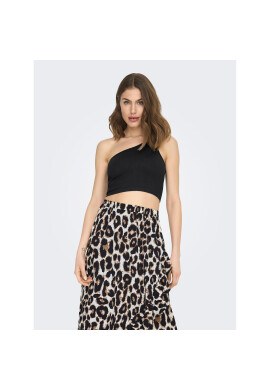 ONLY топ 15291202 Черен Cropped Fit - Pepit.bg