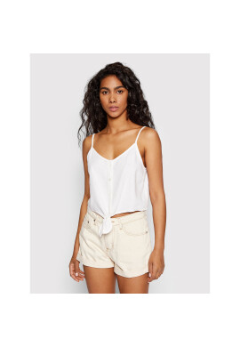 ONLY топ Caro 15255161 Бял Regular Fit - Pepit.bg