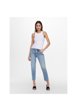 ONLY топ Kenya 15234659 Бял Regular Fit - Pepit.bg