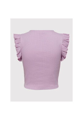 ONLY топ Laila 15257542 Виолетов Slim Fit - Pepit.bg