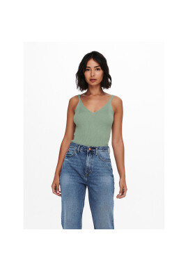 ONLY топ Lina 15207059 Зелен Slim Fit - Pepit.bg