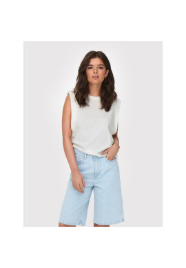 ONLY топ Maja 15258095 Бял Regular Fit - Pepit.bg