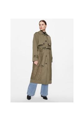 ONLY Тренч 15293269 Зелен Regular Fit - Pepit.bg