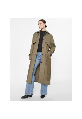 ONLY Тренч 15293269 Зелен Regular Fit - Pepit.bg