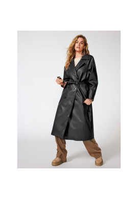 ONLY Тренч 15294002 Черен Regular Fit - Pepit.bg