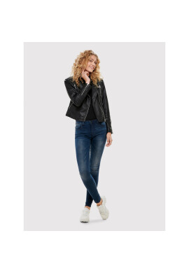 ONLY Яке от имитация на кожа Gemma 15153079 Черен Regular Fit - Pepit.bg