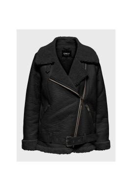 ONLY Яке от имитация на кожа Lis 15259949 Черен Regular Fit - Pepit.bg