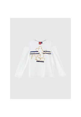 Original Marines Блуза MICKEY MOUSE DCPV3045F Бял Regular Fit - Pepit.bg