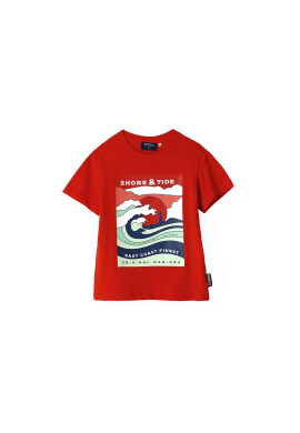Original Marines Тишърт DDP2114B Червен Regular Fit - Pepit.bg