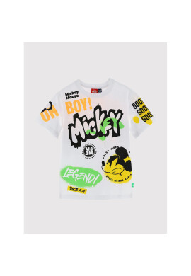 Original Marines Тишърт MICKEY MOUSE DCPV2249B Бял Regular Fit - Pepit.bg