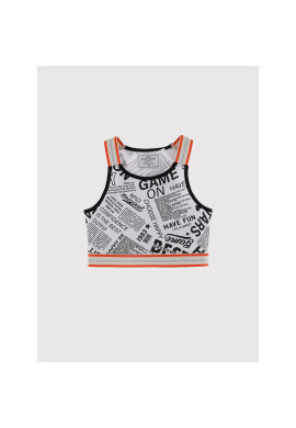 Original Marines топ DCP3067F Бял Slim Fit - Pepit.bg