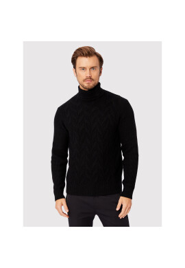 Oscar Jacobson Поло Samir 6965 4954 Черен Regular Fit - Pepit.bg