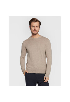 Oscar Jacobson Пуловер Valter 6891 4876 Бежов Regular Fit - Pepit.bg