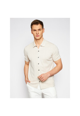 Oscar Jacobson Риза Celvin 6868 3918 Бежов Regular Fit - Pepit.bg