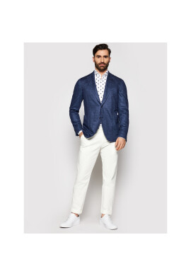 Oscar Jacobson Сако Ferry Patch Soft 3192 5687 Тъмносин Regular Fit - Pepit.bg