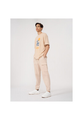 Outhorn Долнище анцуг OTHSS23TTROM198 Бежов Regular Fit - Pepit.bg
