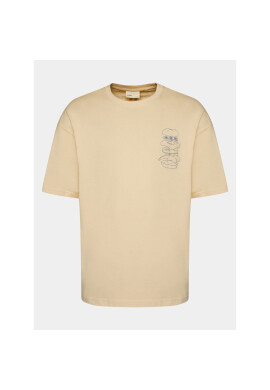 Outhorn Тишърт OTHAW23TTSHM0857 Жълт Regular Fit - Pepit.bg