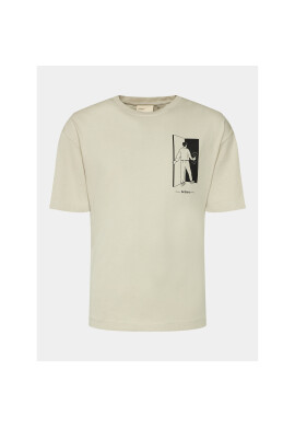 Outhorn Тишърт OTHAW23TTSHM0936 Екрю Regular Fit - Pepit.bg