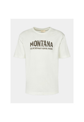 Outhorn Тишърт OTHAW23TTSHM0938 Бял Regular Fit - Pepit.bg