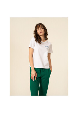 Outhorn Тишърт OTHSS23TTSHF413 Бял Relaxed Fit - Pepit.bg