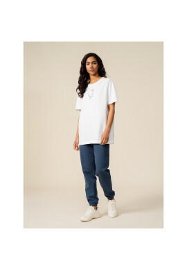 Outhorn Тишърт OTHSS23TTSHF423 Бял Oversize - Pepit.bg
