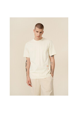 Outhorn Тишърт OTHSS23TTSHM464 Екрю Regular Fit - Pepit.bg