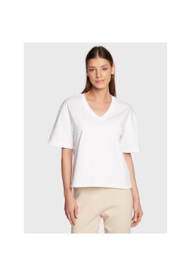 Outhorn Тишърт TTSHF052 Бял Relaxed Fit - Pepit.bg