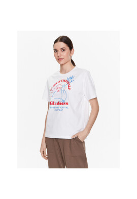 Outhorn Тишърт TTSHF415 Бял Regular Fit - Pepit.bg