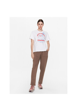 Outhorn Тишърт TTSHF415 Бял Regular Fit - Pepit.bg