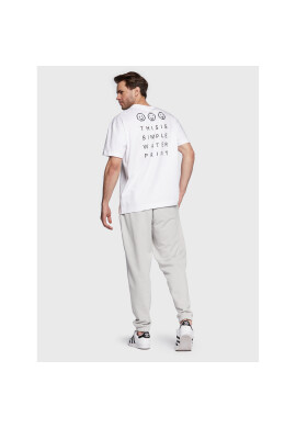 Outhorn Тишърт TTSHM063 Бял Oversize - Pepit.bg