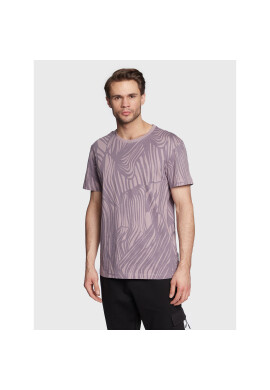 Outhorn Тишърт TTSHM100 Виолетов Regular Fit - Pepit.bg