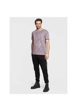 Outhorn Тишърт TTSHM100 Виолетов Regular Fit - Pepit.bg