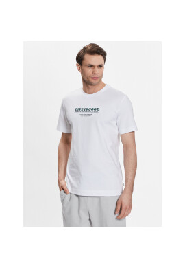 Outhorn Тишърт TTSHM451 Бял Regular Fit - Pepit.bg