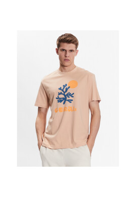 Outhorn Тишърт TTSHM461 Бежов Regular Fit - Pepit.bg