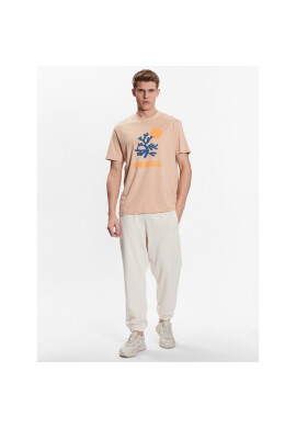 Outhorn Тишърт TTSHM461 Бежов Regular Fit - Pepit.bg