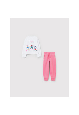 OVS Анцуг MICKEY & FRIENDS 1434245 Бял Regular Fit - Pepit.bg