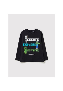 OVS Блуза MINECRAFT 1333714 Черен Regular Fit - Pepit.bg