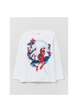 OVS Блуза SPIDER-MAN 1816144 Бял Regular Fit - Pepit.bg
