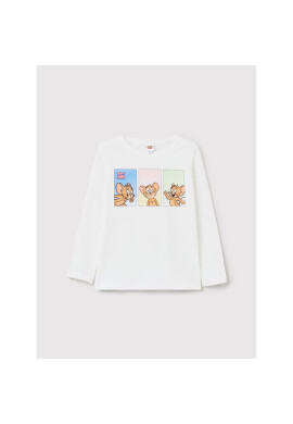 OVS Блуза TOM AND JERRY 1439167 Бял Regular Fit - Pepit.bg