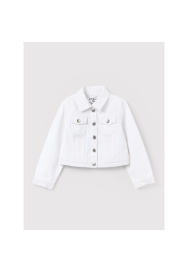OVS Дънково яке 1399800 Бял Regular Fit - Pepit.bg