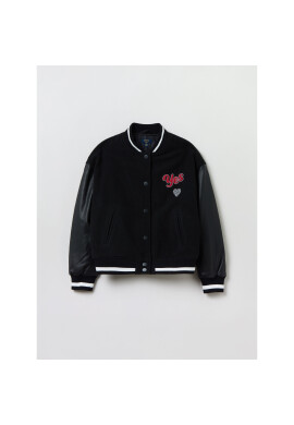 OVS Яке бомбър 1817850 Черен Regular Fit - Pepit.bg