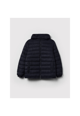OVS Пухено яке 1327228 Черен Regular Fit - Pepit.bg