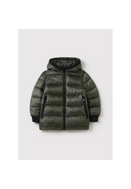 OVS Пухено яке 1329381 Зелен Regular Fit - Pepit.bg