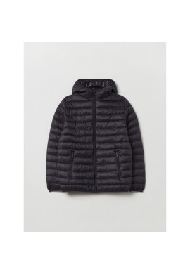 OVS Пухено яке 1783632 Черен Regular Fit - Pepit.bg