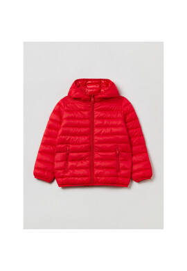 OVS Пухено яке 1784490 Червен Regular Fit - Pepit.bg