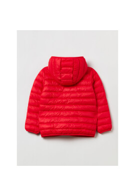 OVS Пухено яке 1784490 Червен Regular Fit - Pepit.bg